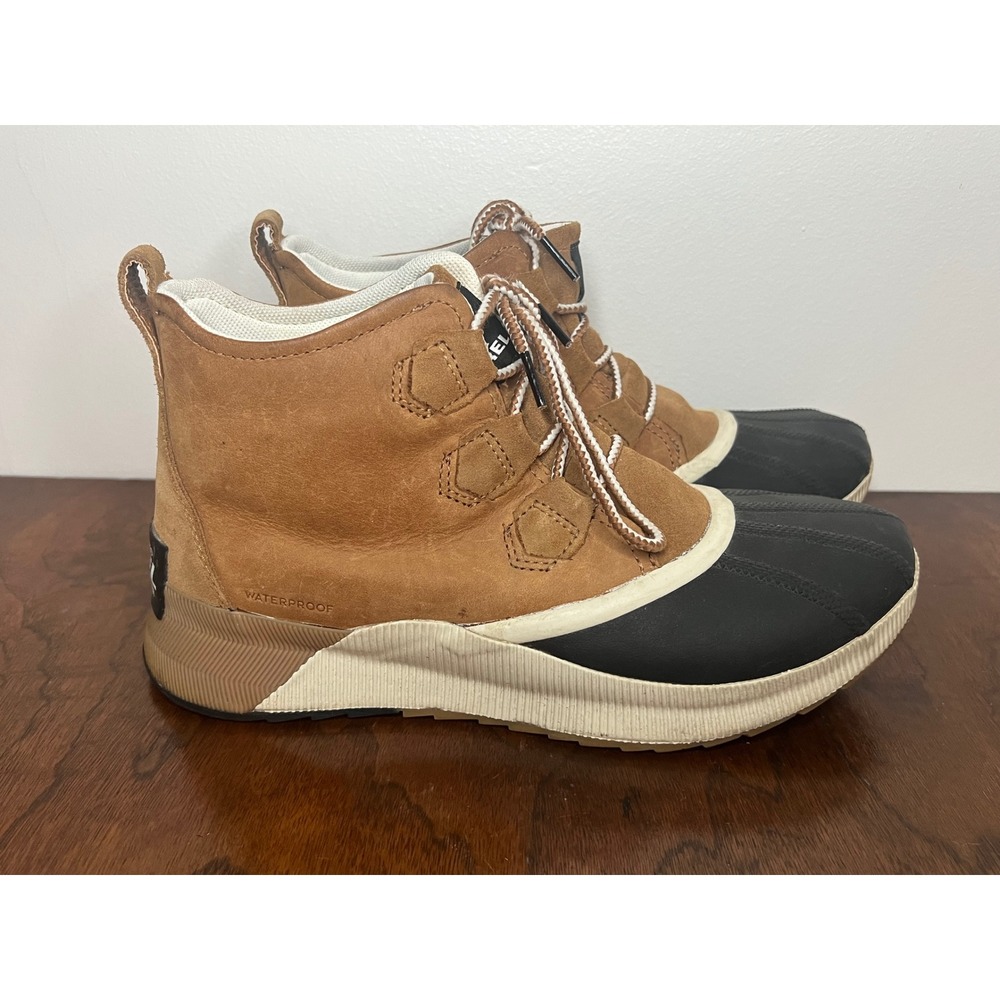 Sorel Out N About III Waterproof Duck Boots Women's US 10.5 Brown Gorpcore